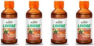 KUDOS Livose Syrup | Appetite Stimulant Syrup | Ayurvedic Liver Tonic