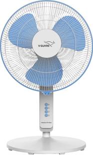 V-Guard FINESTA STS PLUS 16 WHITE BLUE 400 mm 3 Blade Pedestal Fan