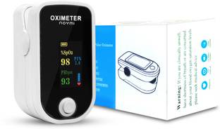 NOYMI Pulse Oximeter Fingertip with Blood Oxygen Saturation and Heart Rate Monitor (FDA & CE Approved) with TFT LED Display Pulse Oximeter