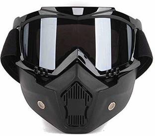 Bullkartzone Storm Trooper Detachable Goggles Nose Face Mask (Black) Laboratory  Safety Goggle