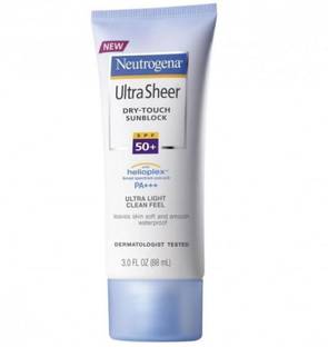 NEUTROGENA Sunscreen - SPF 50 PA+++ Ultra Sheer Dry Touch Sunblock Spf 50 light clean feel