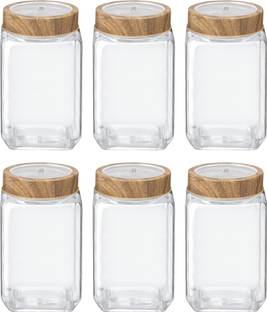 TREO Glass Grocery Container  - 310 ml, 310 ml, 310 ml, 310 ml, 310 ml, 310 ml