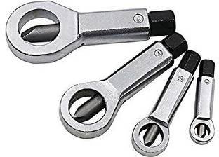 प्रो TOOLS MASTER Nut Removing Tool Nut Remover, Nut Splitter, Heavy Duty Nut Splitter Nut Removal, Kitchen for Home(Set of 4) TOOLS MASTER Nut Removing Tool Nut Remover, Nut Splitter, Heavy Duty Nut Splitter Nut Removal, Kitchen for Home(Set of 4) सिंगल साइडेड विशेषता