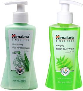 HIMALAYA Purifying Neem  + Moisturizing Aloe Vera  Face Wash