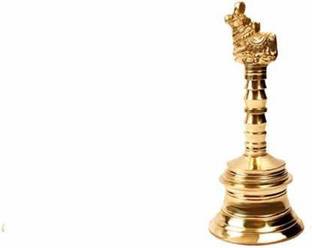 SHRI ANAND Brass Nandi Bell for pooja Brass Pooja Bell
