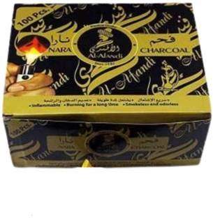 Puff Smart Al-Afandi Quick Light Magic Charcoal Box 10 Stick ( 100 Discs ) Hookah Charcoals