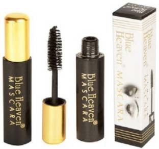BLUE HEAVEN Waterproof Mascara ( Pack of 2 ) 6.5 ml (Black) 7 ml