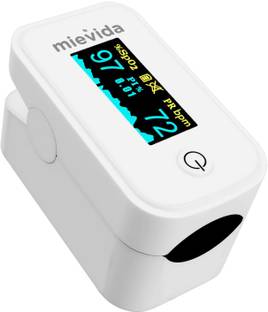 मीविदा Pulse Oximeter with LED Display and Auto Power off Feature (FDA & CE Approved) पल्स ऑक्सीमीटर
