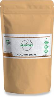 ARANYAKA Coconut Palm Sugar/ Coconut Blossoms Sugar (500g ) Premium Coconut Sugar[Made From Pure Coconut blossom nectar] (500g)100% Natural -Zero Preservative -Unrefined Sugar