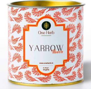 one herb Yarrow Flower Tea Herbal Tea Tin