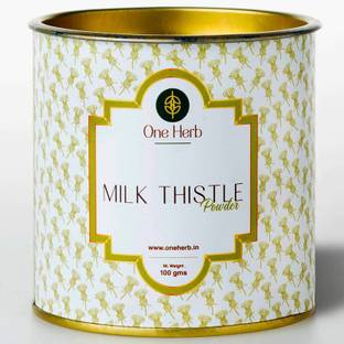 one herb Milk Thistle Herbal Tea Tin