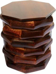 markon Wooden Stool for Living Room | Side Stool | Table for Bedroom Stool