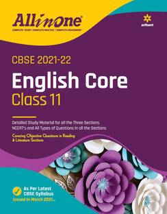 CBSE All In One English Class 11 for 2022 Exam