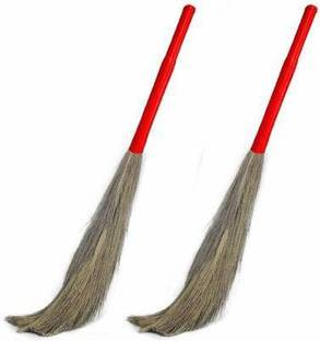 Destilo 2pcs natural grass broom Grass Dry Broom