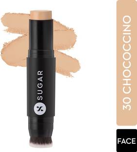 SUGAR Cosmetics UGAR Ace Of Face Foundation Stick With Inbuilt Brush  Foundation
