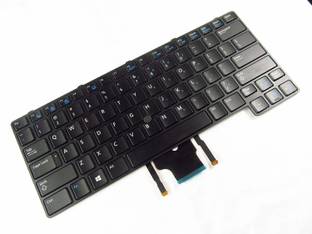 SellZone Replacement Laptop Keyboard For Latitude E7420, E7240, E7440 Black With Backlight Mouse Point...