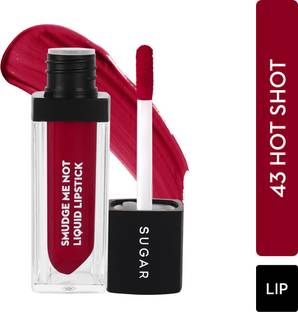 SUGAR Cosmetics Smudge Me Not Liquid Matte Lipstick,Transferproof & Enriched with Vitamin E