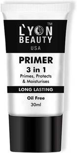 L'YON BEAUTY 3 in 1 Primer - 30 ml (Transparent) Primer  - 30 ml