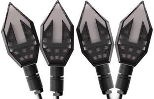 Autoexo Side, Rear LED Indicator Light for KTM, Yamaha, Bajaj, Universal For Bike Pulsar 135 LS DTS-i, Apache RTR 180, Universal For Bike