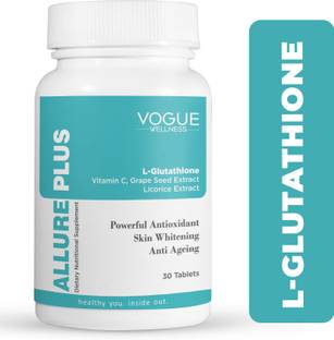 Vogue Wellness L Glutathione Allure Plus Tablet For Glowing Skin & Reduce Pigmentation