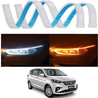 MATIES Daytime Running Lights Stick-on Above Headlamp Car Fancy Lights For Ertiga New (Universal) Car Fancy Lights