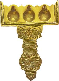 Sri Prajna Pooja Brass Table Diya