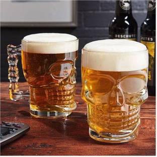 JSRE STORE (Pack of 2) BGM-02 Glass Beer Mug