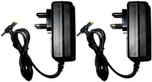 TechSupreme Pack of 2 12V 2A Power Adaptor, Power Supply Ac Input 100-240V Dc Output 12Volt 2Amps Worldwide Adaptor 120 W Adapter