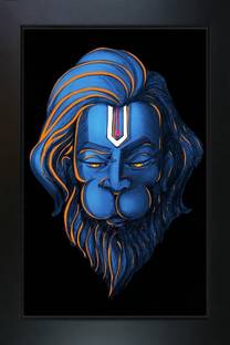 RV SALES Bajrang Bali / hanuman ji Religious Frame