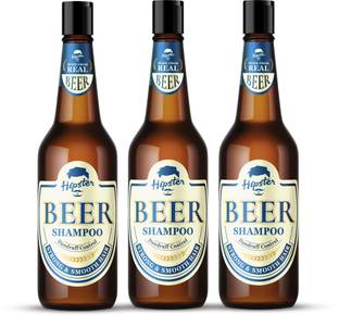 HIPSTER Beer Shampoo Dandruff Control| Strong and Smooth Hair | No Alcohol, No Paraben |