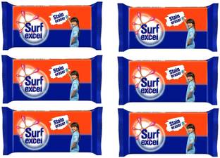 Surf excel Stain Remover pack of 06 Detergent Bar