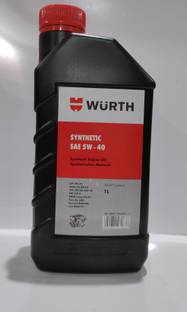 Wurth Engine oil Fully Synthetic Engine Oil 5W40 Full-Synthetic Engine Oil