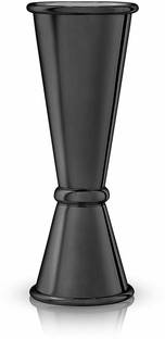 Dynore Dynore Stainless Steel Black Japanese Peg Measure 30/60 ml 1 - Piece Bar Set