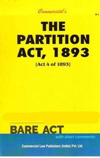 The Partition Act, 1893
