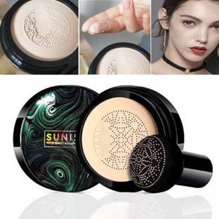 seyblush Beauty Air Cushion Mushroom Long Lasting Creamy Liquid BB & CC Foundation for All Skin  Foundation