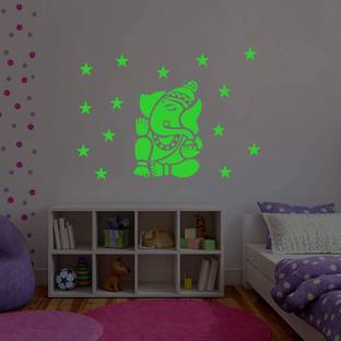 Flipkart SmartBuy 25 cm Glow in The Dark Decorative Radium Sticker Glow in the Dark Sticker