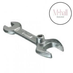 Medicalhall 3 in 1 Medical Spanner Double Side Medical Oxygen Cylinder Key Oxygen Cylinder Wrench Key Double Sided Speciality (Pack of 1) BEST 3 in 1 Spanner Double Side Medical Oxygen Cylinder Key Oxygen Cylinder Wrench Key Double Sided Speciality (Pack of 1) Double Sided Speciality