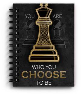 DI-KRAFT Office & Home use notebook spiral diary (6*8 Inch) A5 Diary Unruled 160 Pages
