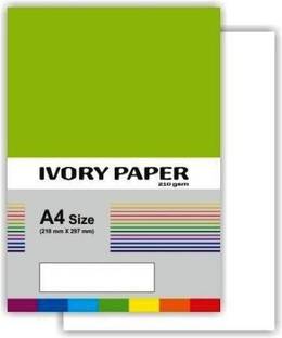 ROYALSHOP A4 SIZE 25 IVORY SHEETS UNRULED A4 210 gsm A4 paper