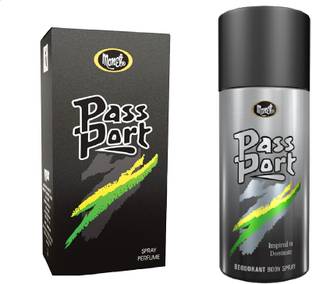 MONET Passport Perfume 100ml and Deodorant 150ml Perfume  -  250 ml