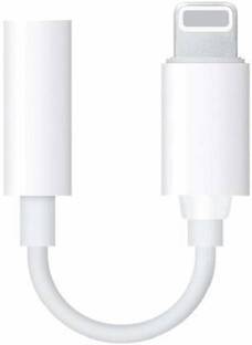 Appster White APPLE TO 3.5 Converter. ( For normal handsfree). Plug and Play Phone Converter