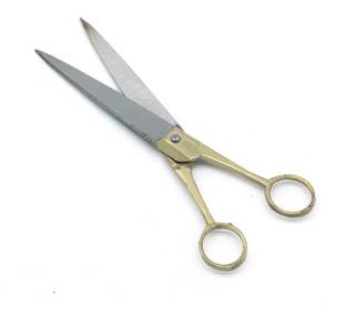 Super Hind Barber Hair Cutting Salon Scissors with Brass Handle 7" inches Scissors