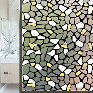 A1 Decor Colored Decorative Window Glass Film Sicker-24x48 Inch
