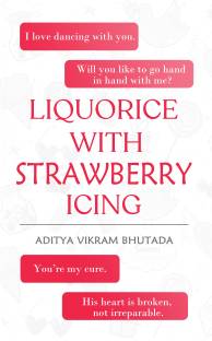 Liquorice With Strawberry Icing