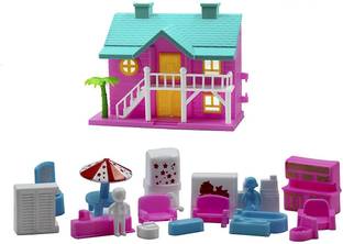 Just97 Funny House Play Set-Doll House Set House_119