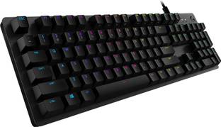 Logitech G512/ Carbon,� Mechanical, RGB Lightsync Backlit Keys Wired USB Standard Gaming Keyboard Compatible with Desktop, Laptop, Mac multimedia_keys,G512/ Carbon,� Mechanical, RGB Lightsync Backlit Keys