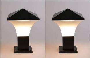 Online Generation Outdoor Gate Light, Lights for Boundary Pillar Lamp T (Pack of 2. , Gate Light Outdoor Lamp