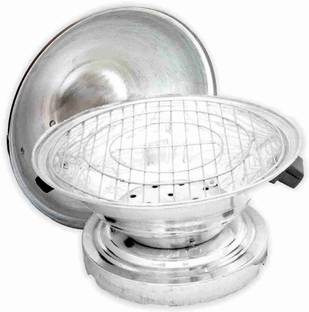 DNG MART DNG Apna oven Aluminum Tandoor Bati Maker It is used to make Bati, Tandoori Roti, Chicken, Naan, Pizza, cake, and grill dishes. It Oven Outer Door Glass