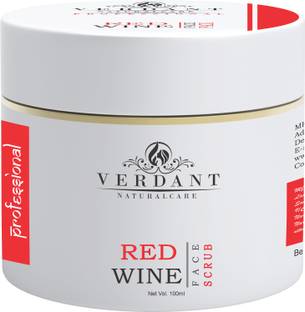 Verdant Natural Care Red Wine Face  Scrub