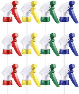 Imaashi Plastic Trigger Spray Bottle Nozzle Head Spray | Sprayer - Combo Pack of 12 Gardening Home Kitchen Office Shop Gardening Home Kitchen Office Shop